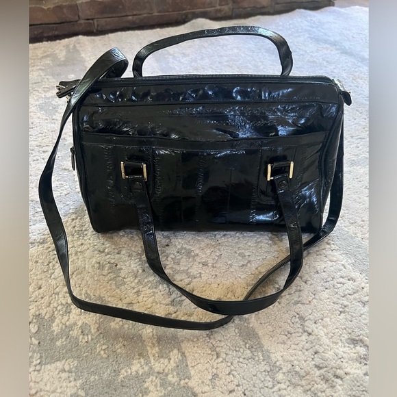 Vintage Sunco Eel Handbag in Old-Money Style - Picture 1 of 4